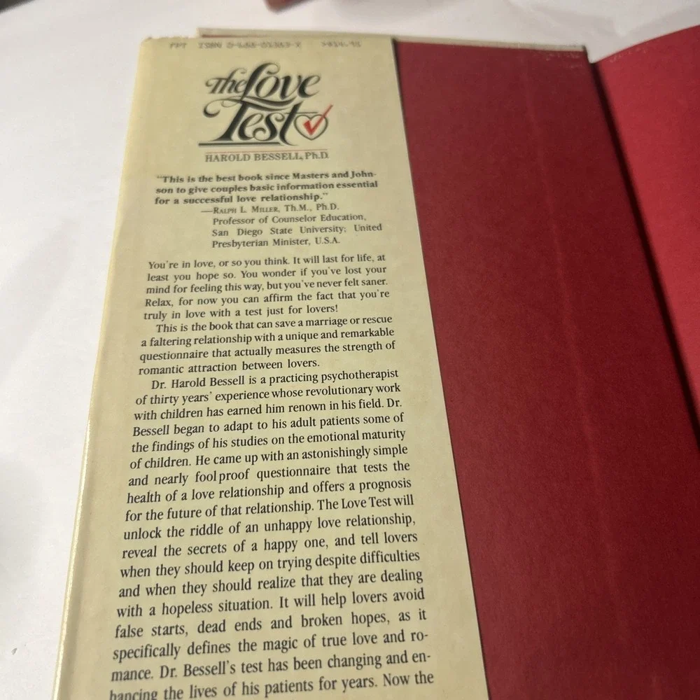 The Love Test: Enrich Your Love Life, Increase Your Potential for Fulfilling...